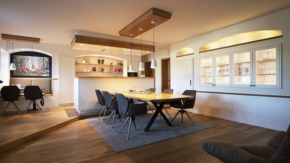 Landhaus; Esszimmer; Raumgestaltung; Innenarchitektur