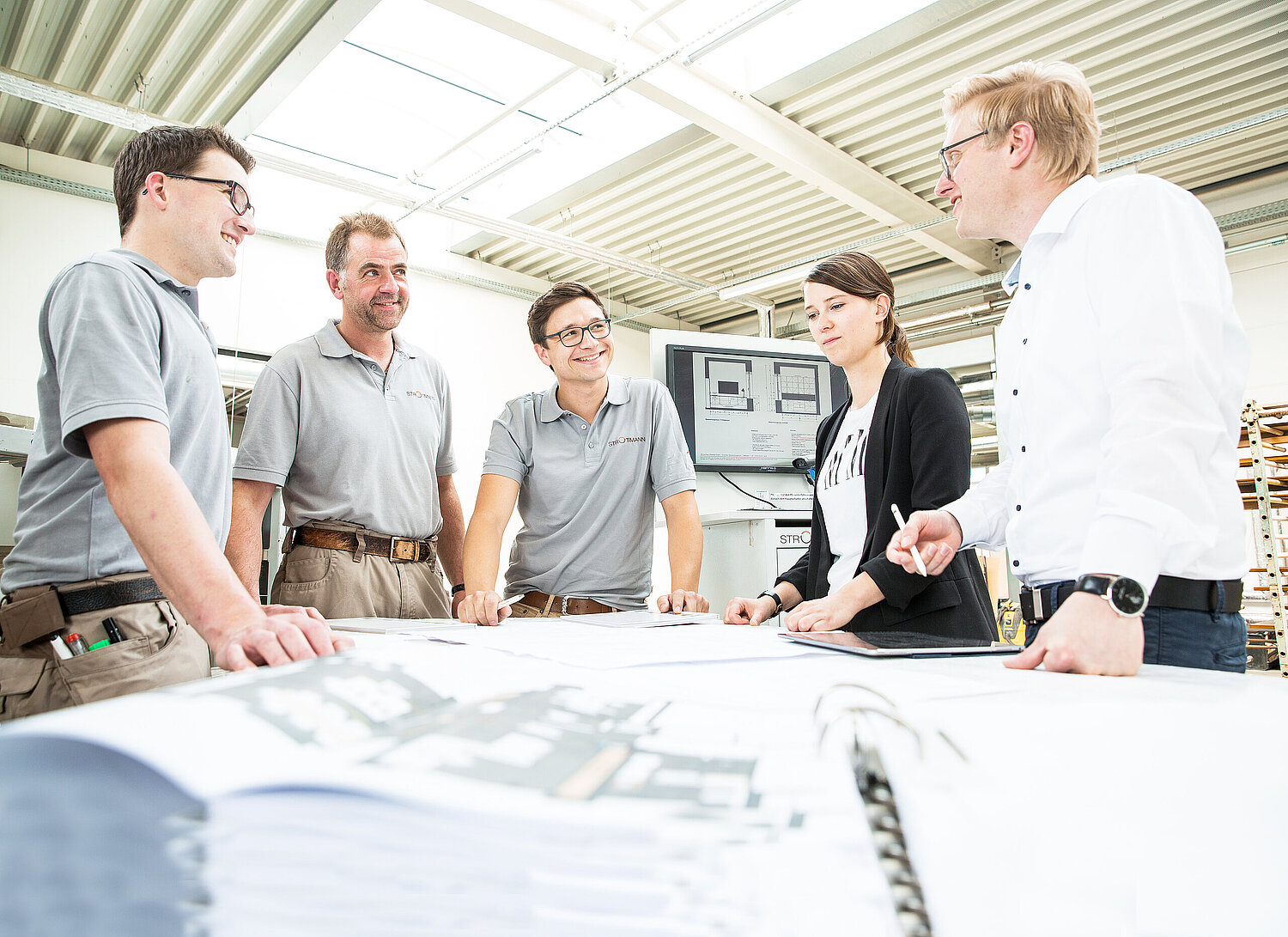 Team, Konzept, Handwerk, Tischler