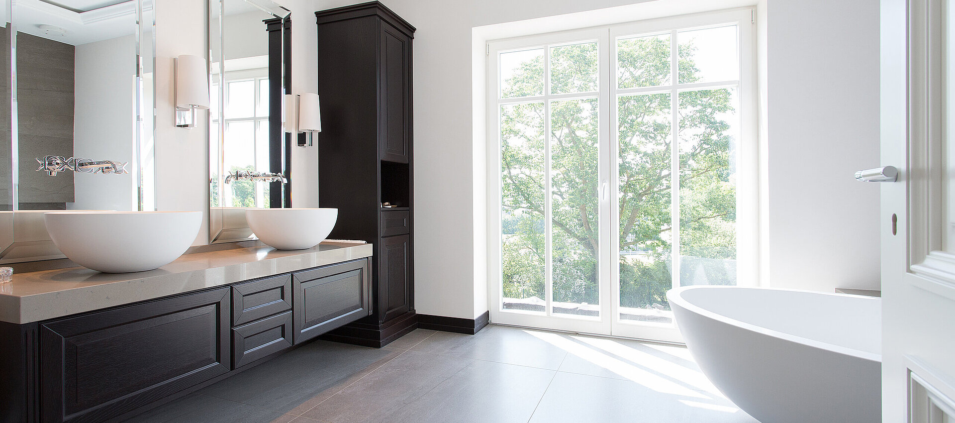 Badezimmer, modern, Innenausbau, Renovierung