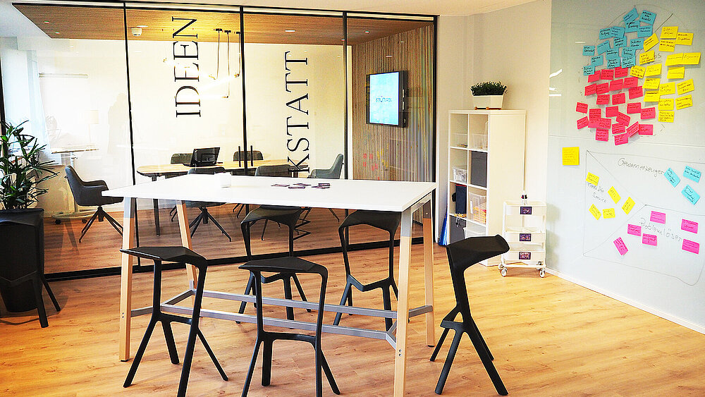 Kreativwerkstatt, office, Innenausbau, Innenarchitektur