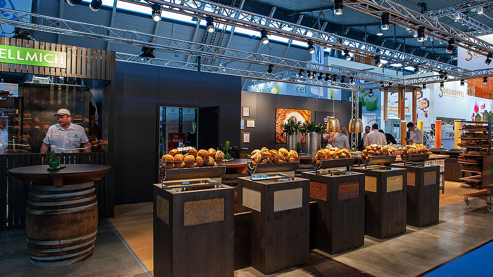 Messestand, Tischlerarbeiten, Handwerk, Innenarchitektur
