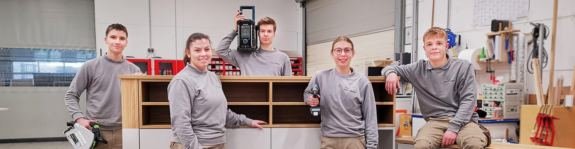 Ausbildung, Azubi, Team, Handwerk, Tischler
