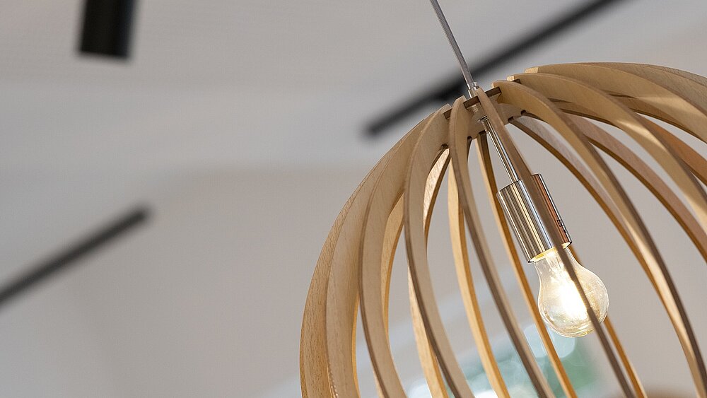 Detail, Lampe
