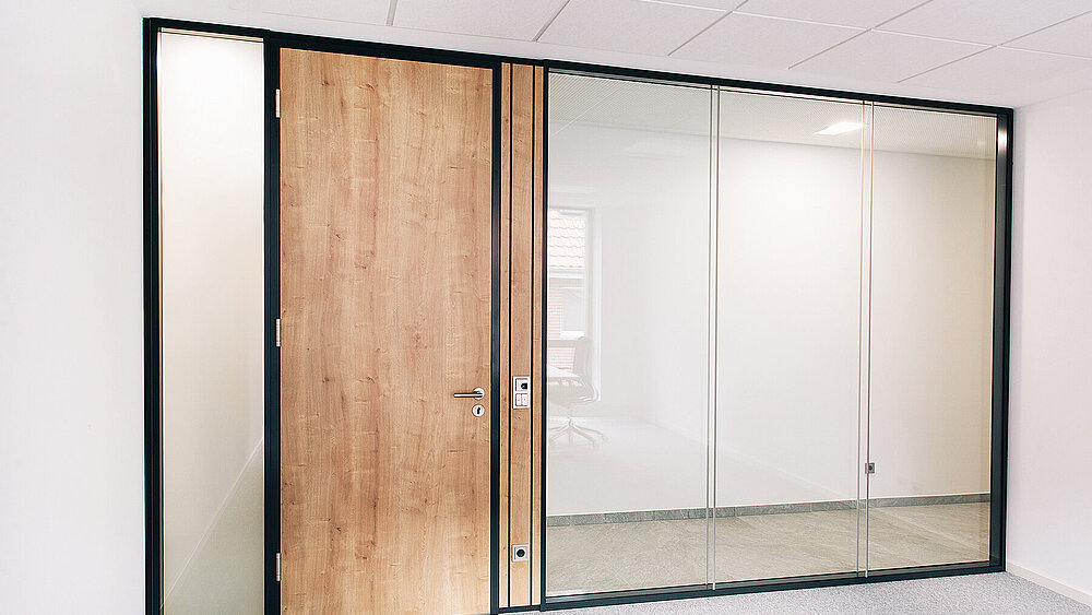 Türkonstruktion, Büro, Innenausbau, Design