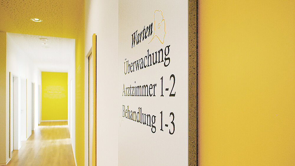 Praxis, Innenausbau