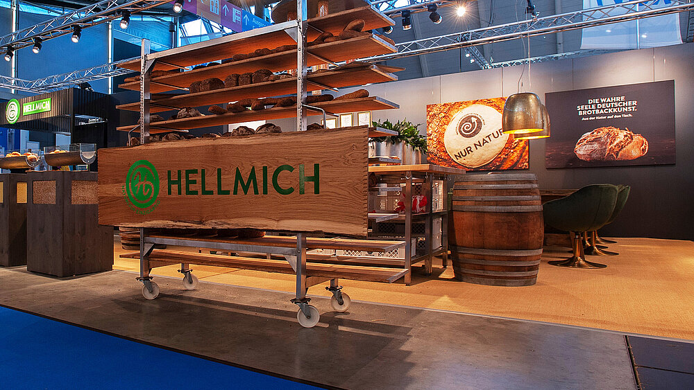 Messestand, Tischlerarbeiten, Handwerk, Innenarchitektur