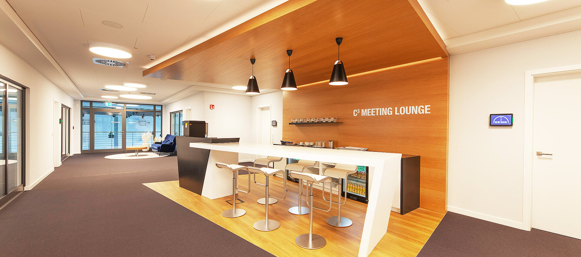 Meeting-Point, Office, Pausenraum, Innenausbau
