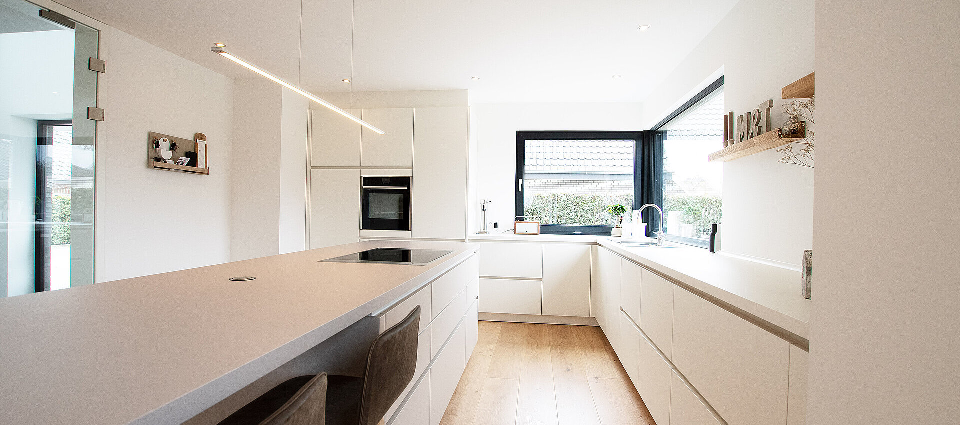 Küche, modern, Kaschmir, Innenausbau