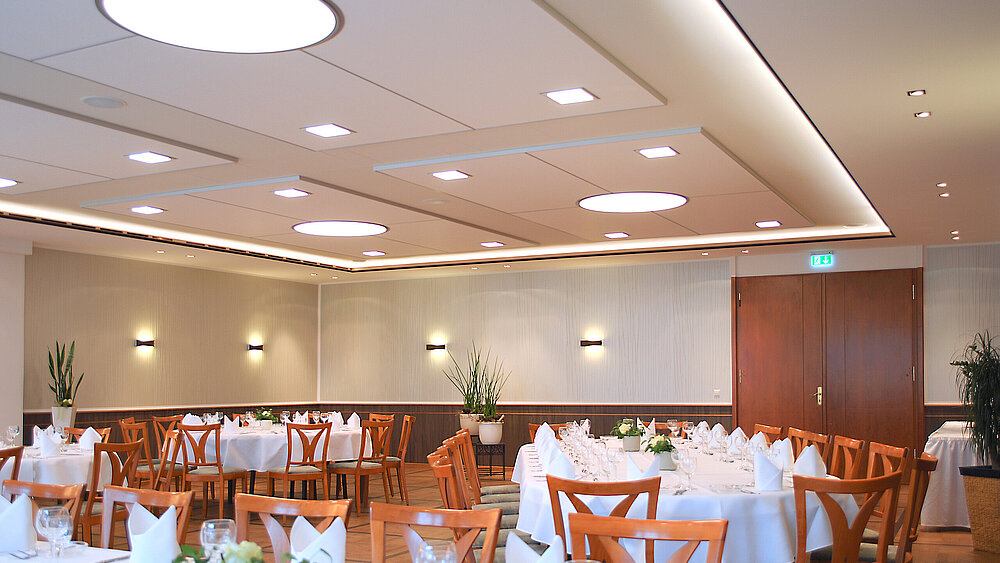 Gastraum, Hotel, Gastronomie, Innenausbau,